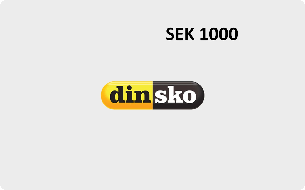 Din Sko 1000 kr Gift Card (Sweden)