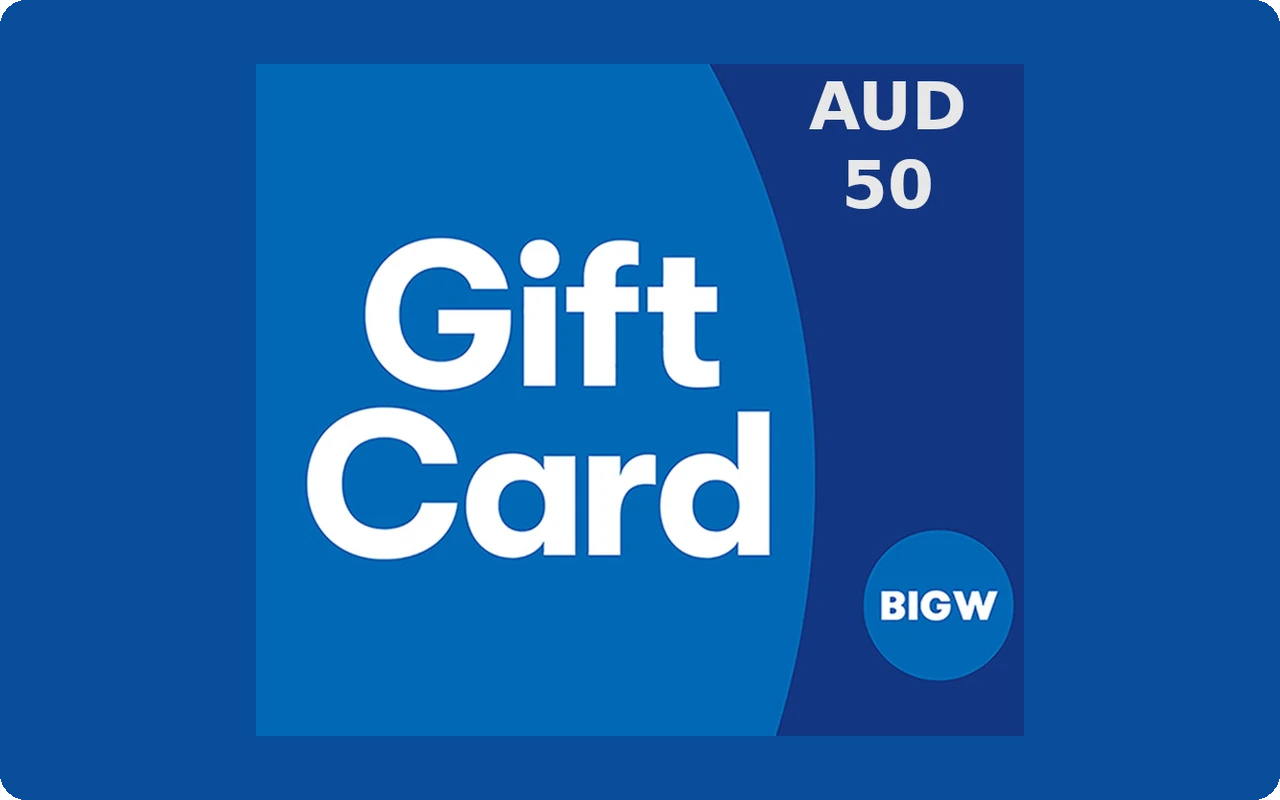 Big W A$50 Gift Card (Australia)