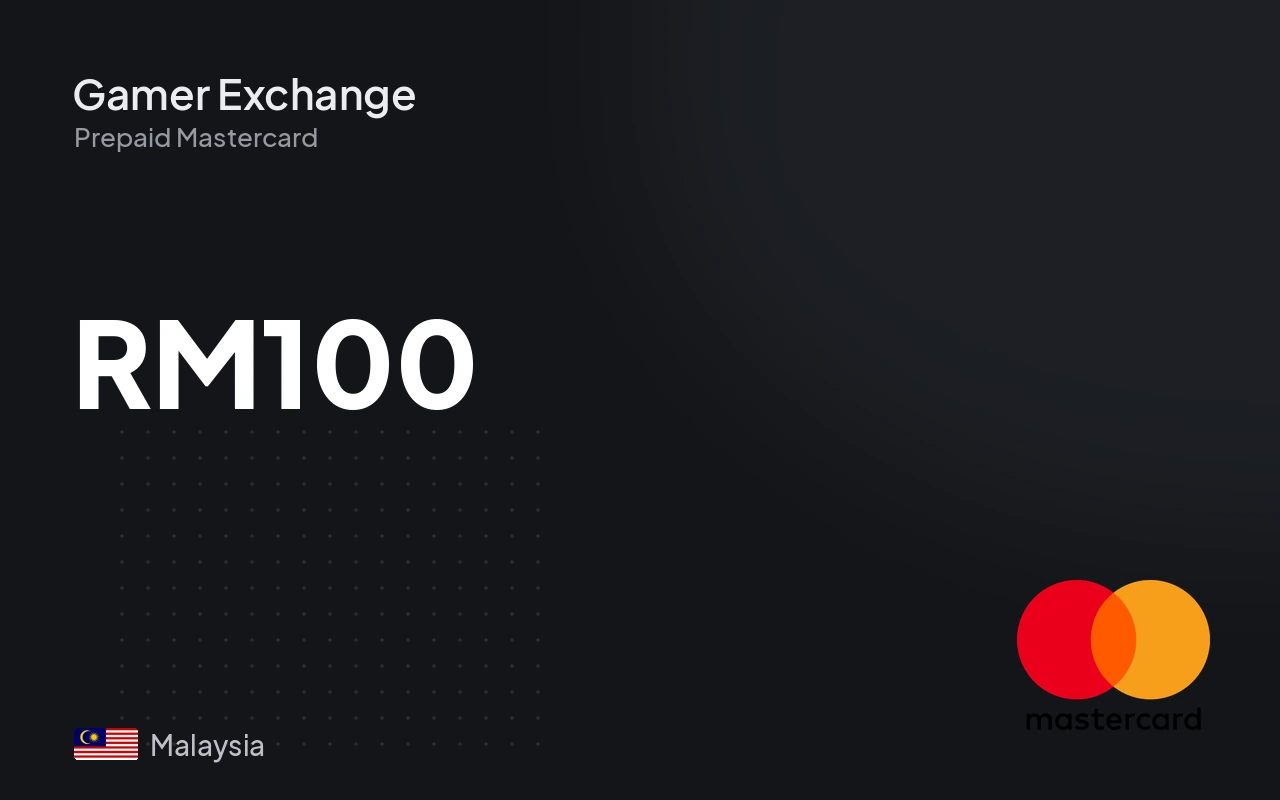 Mastercard Gamer Exchange 100 MYR Gift Card - MALAYSIA