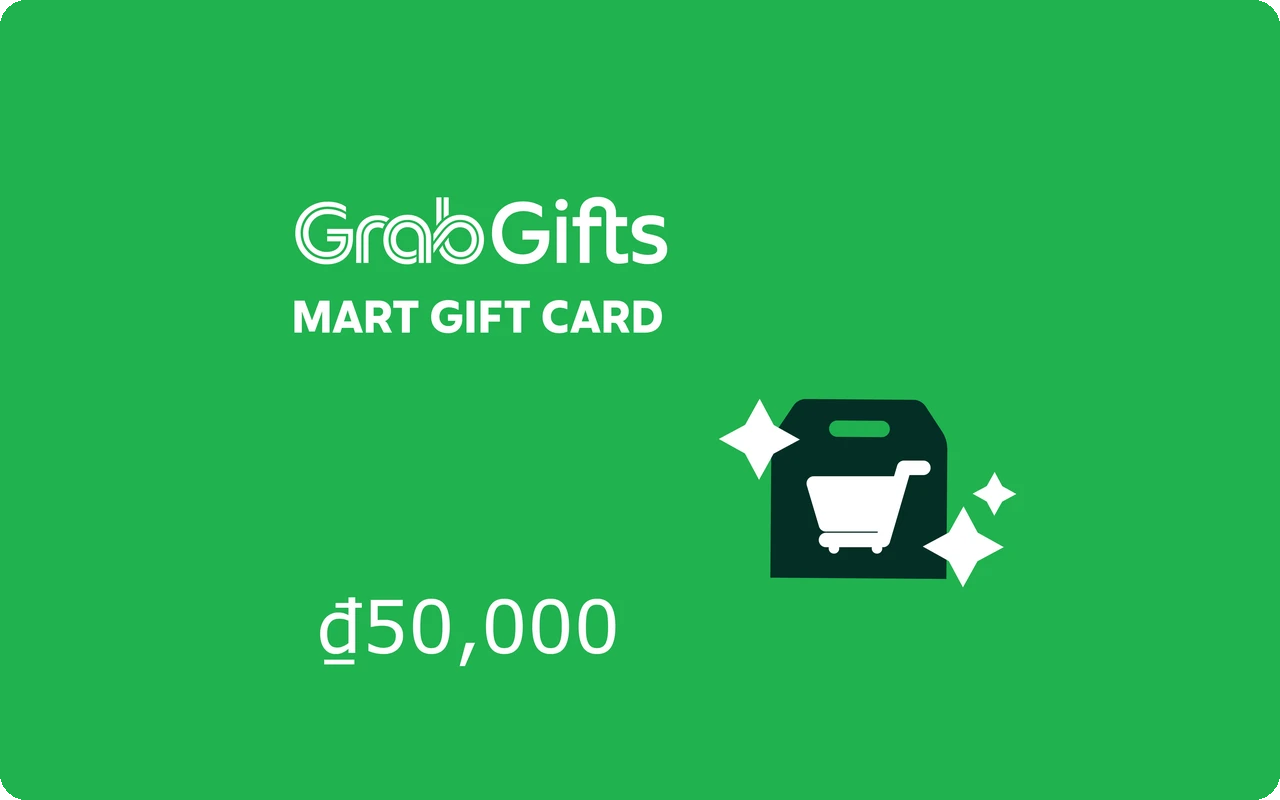 GrabMart ₫50,000 Gift Card (Vietnam)