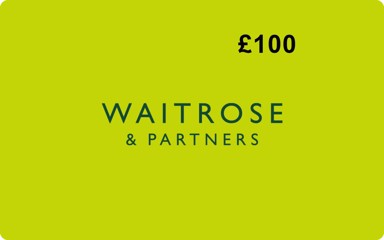 Waitrose & Partners £100 Gift Card (United Kingdom)