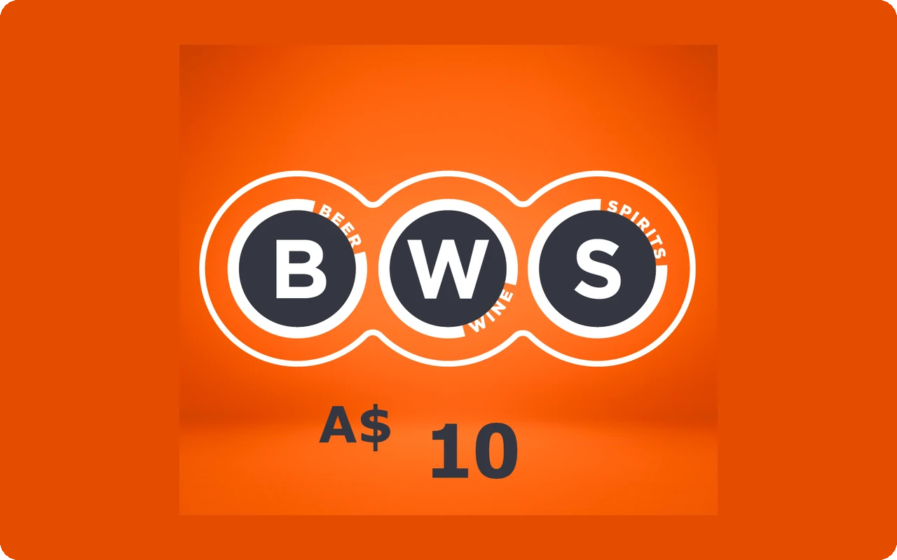 Bwsa $10 Gift Card (Australia)