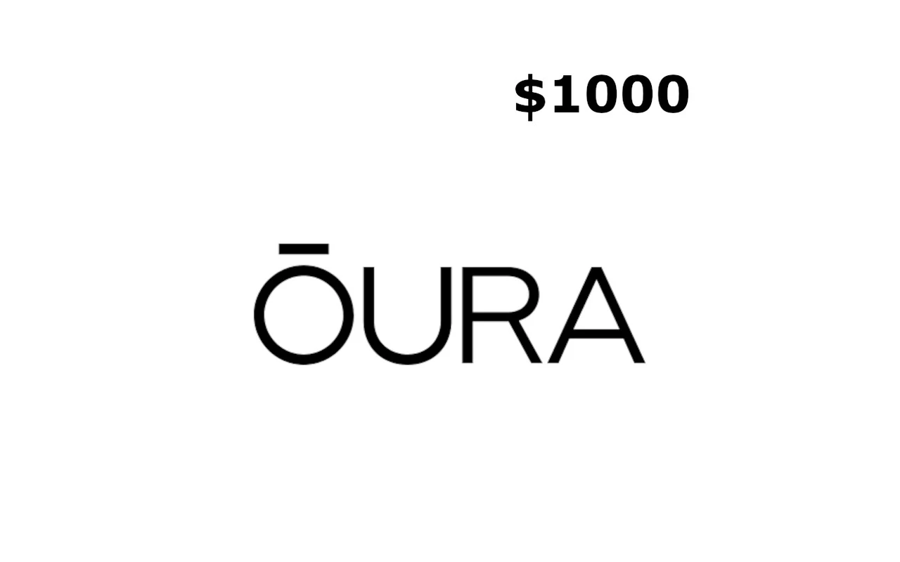 Oura Ring $1000 Gift Card (United States)