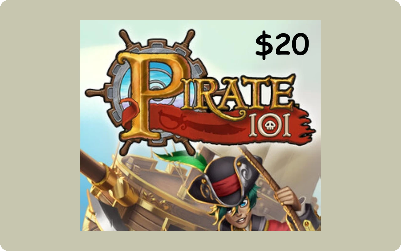 Pirate101 $101 Gift Card (United States)