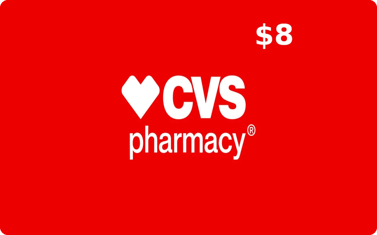 CVS Pharmacy $8 Gift Card (United States)