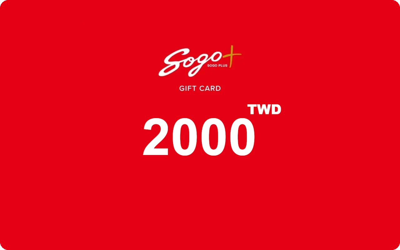 SOGO 2000 TWD Gift Card (Taiwan)