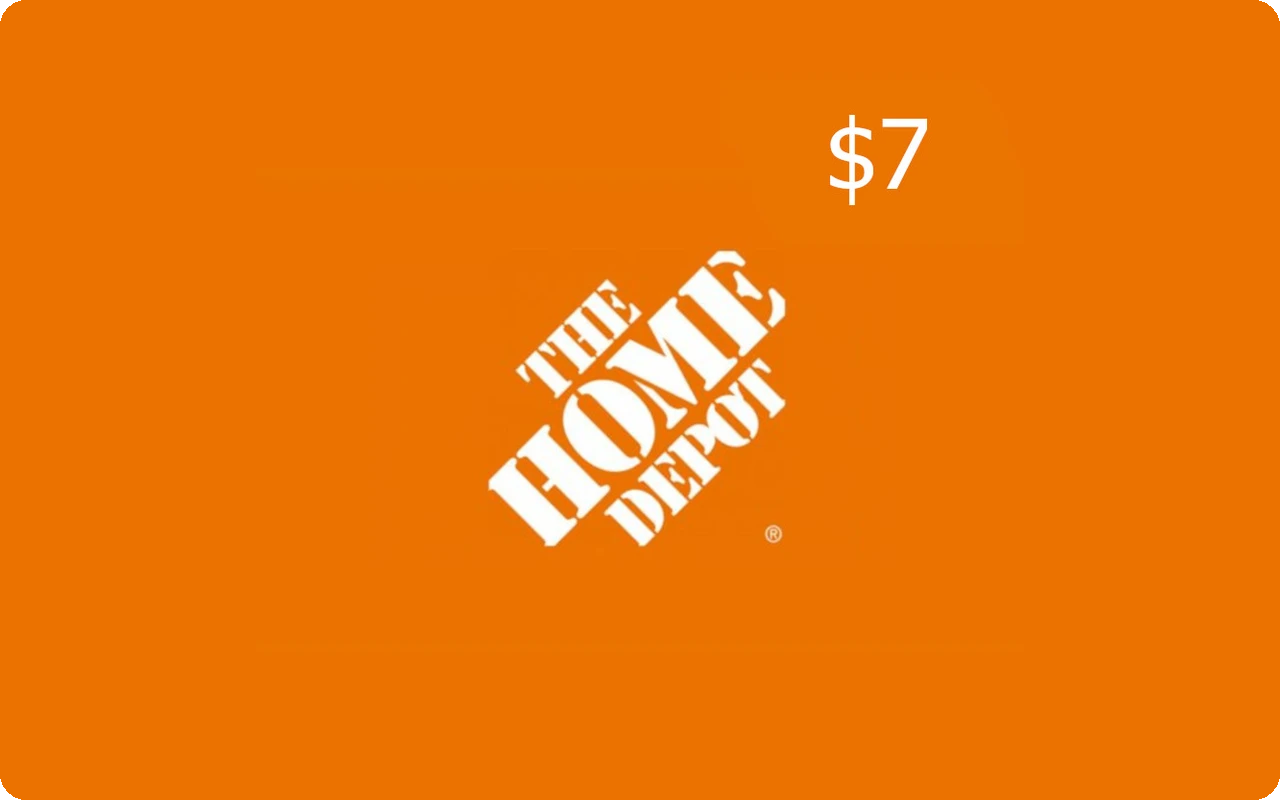 The Home Depot $7 Gift Card (United States)