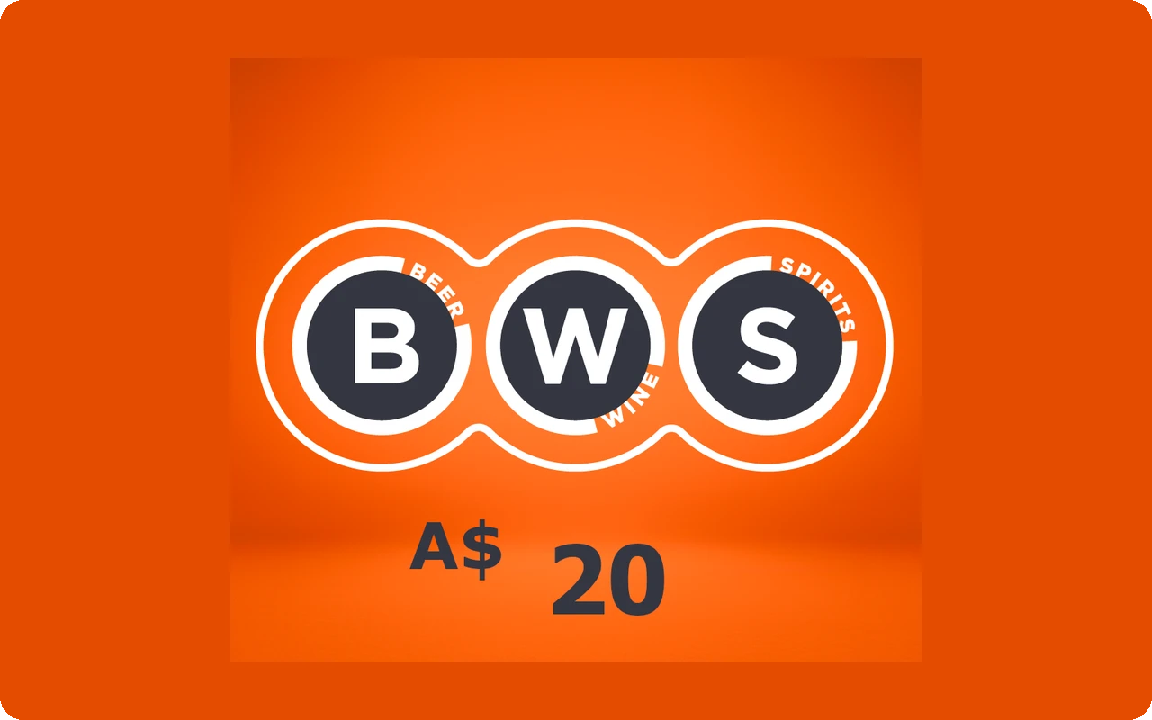 Bwsa $20 Gift Card (Australia)