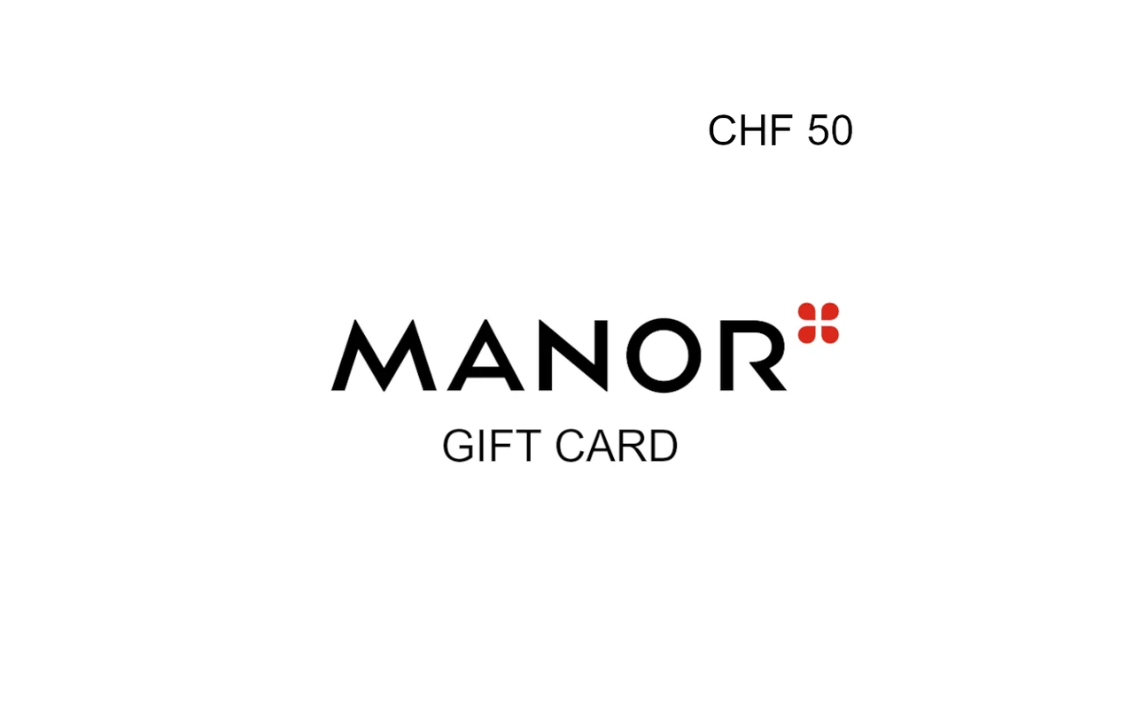 Manor 50 CHF Gift Card (Switzerland)