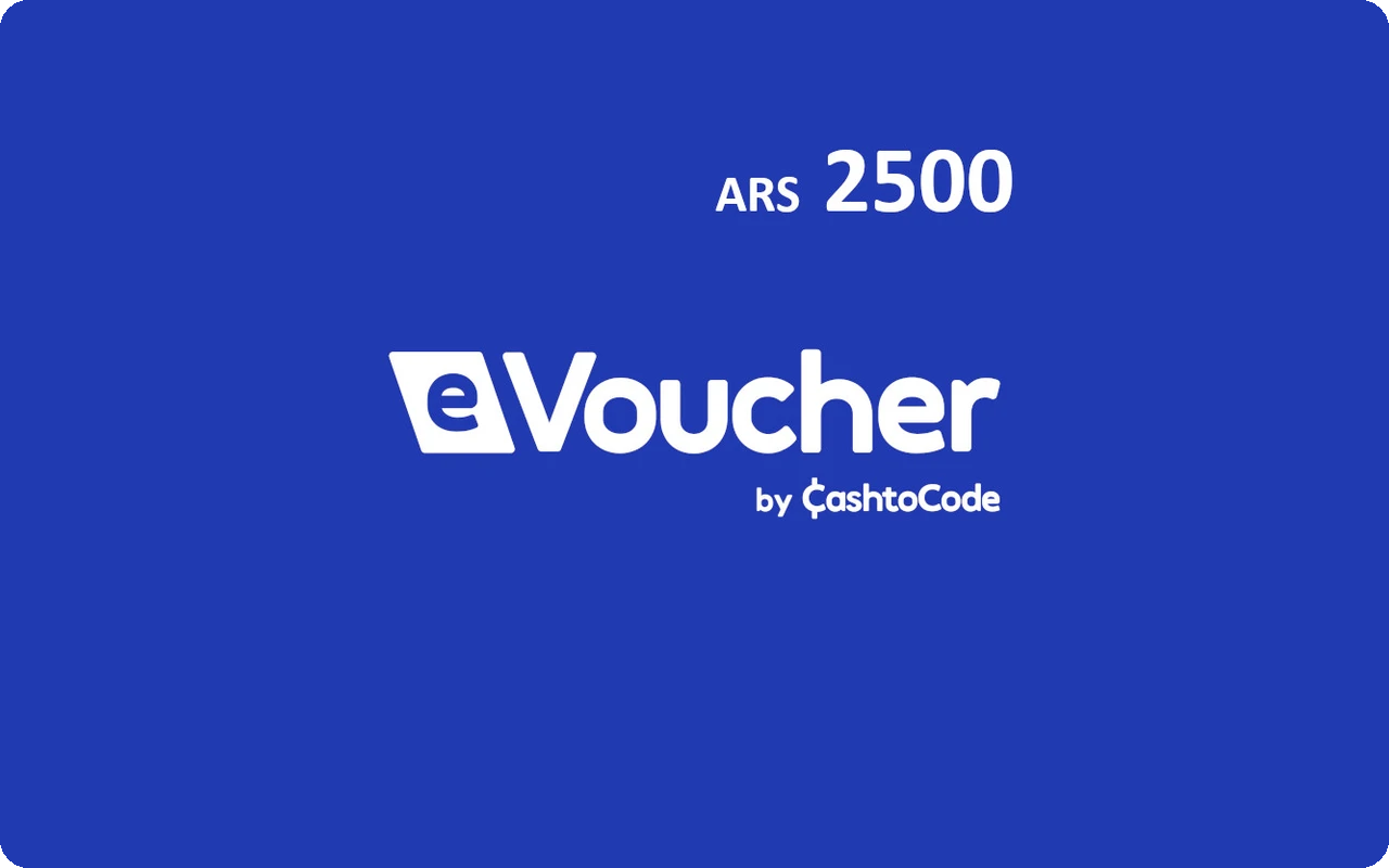 CashtoCode 2500 ARS Gift Card (Argentina)