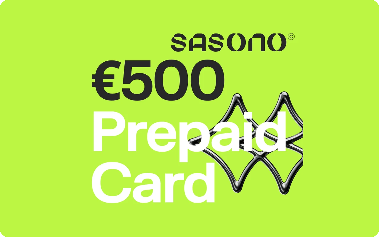 Sasono €500 Gift Card (Europe)