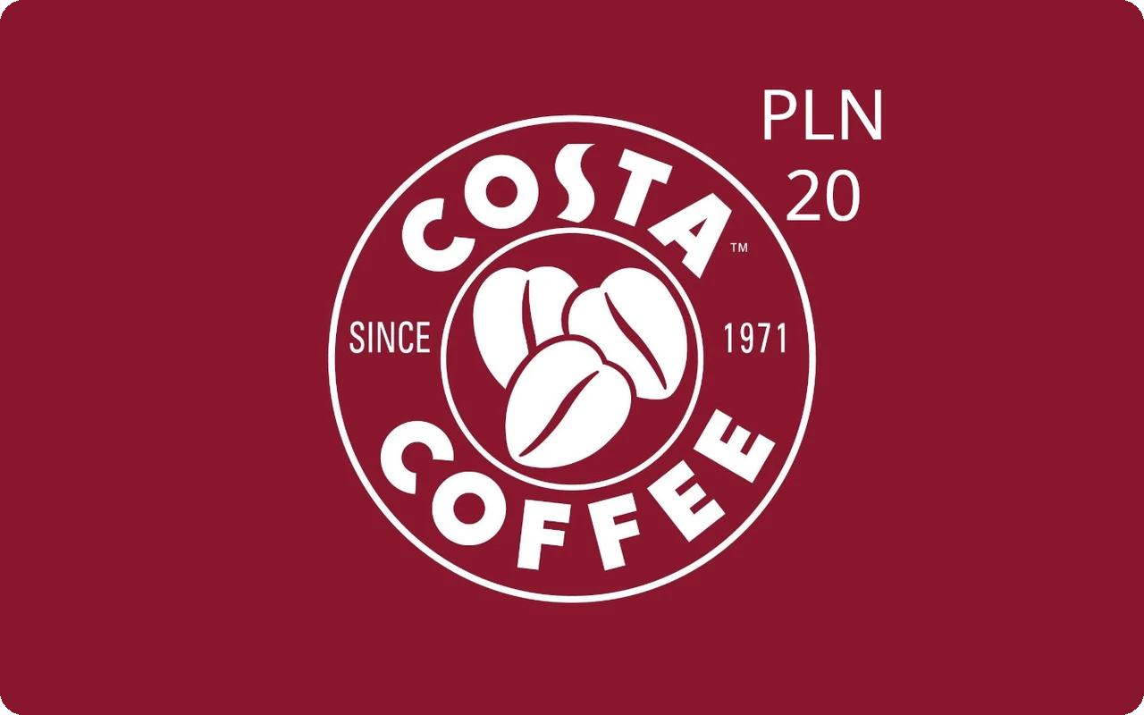Costa Coffee 20 zł Gift Card (Poland)