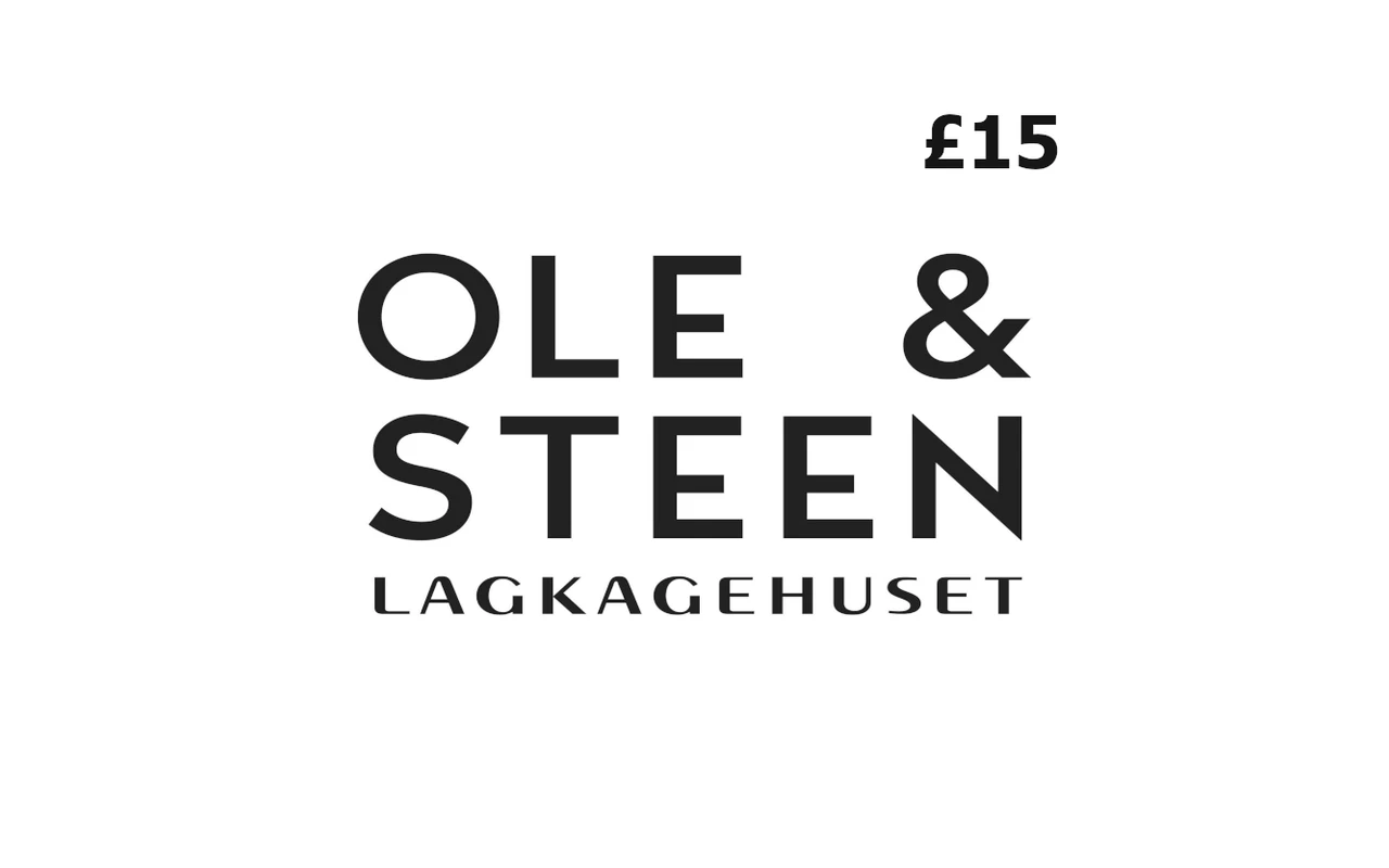 Ole & Steen £15 Gift Card (United Kingdom)