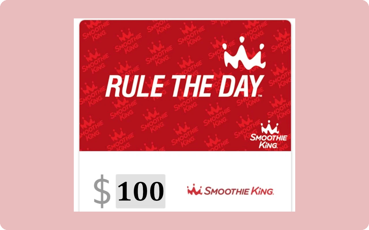 Smoothie King $100 Gift Card (United States)