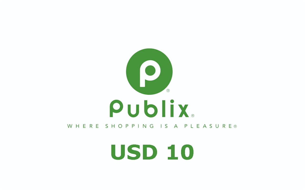 Publix $10 Gift Card (United States)