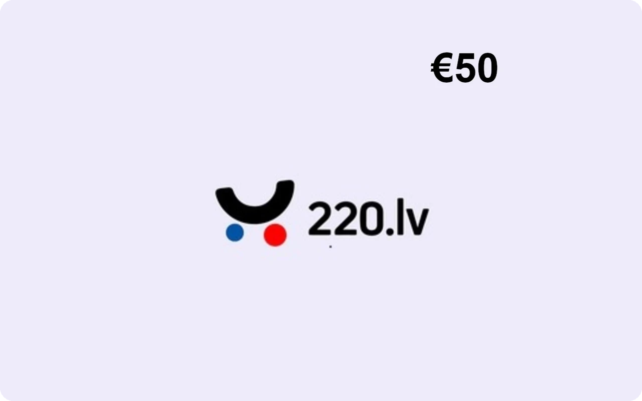 220.lv €50 Gift Card (Latvia)