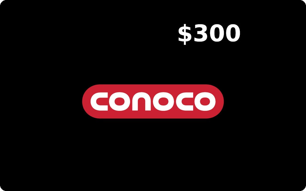 Conoco $300 Gift Card (United States)