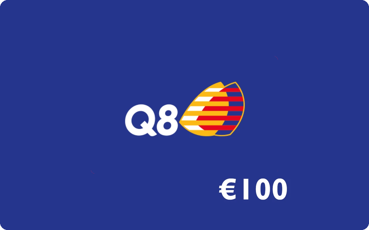 Q8 €8 Gift Card (Italy)