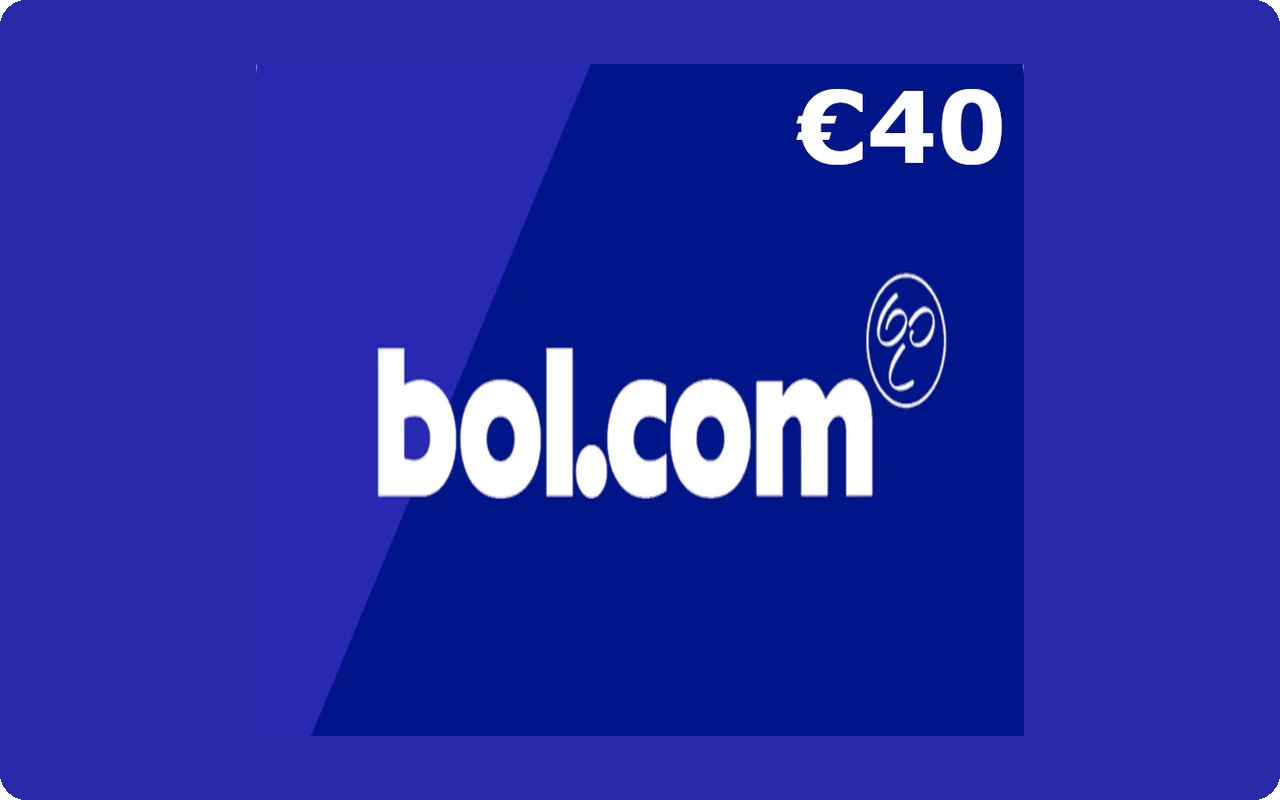 Bolcom €40 Gift Card (Belgium)