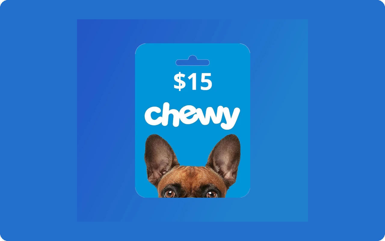 Chewy $15 Gift Card (United States)