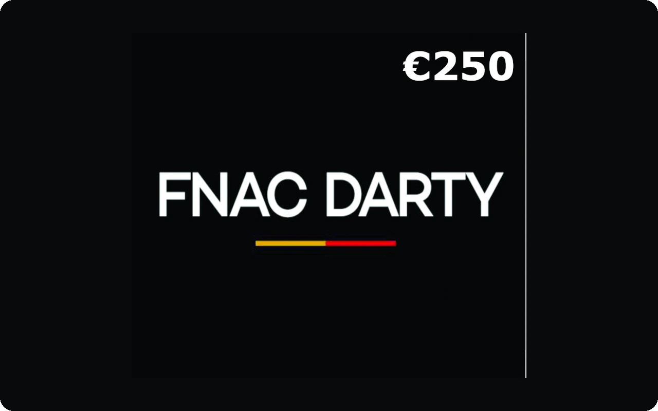 Fnac €250 Gift Card (Belgium)