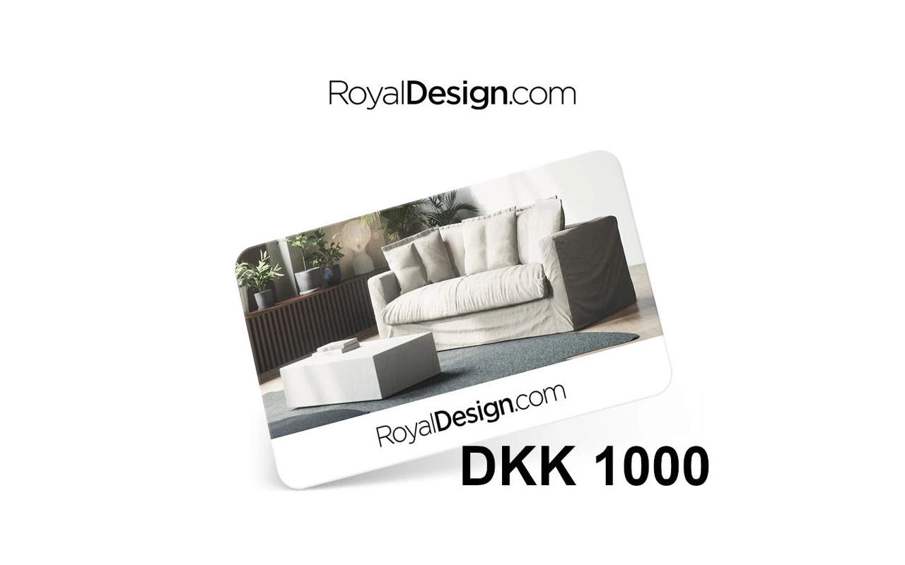 Royal Design 1000 kr Gift Card (Denmark)