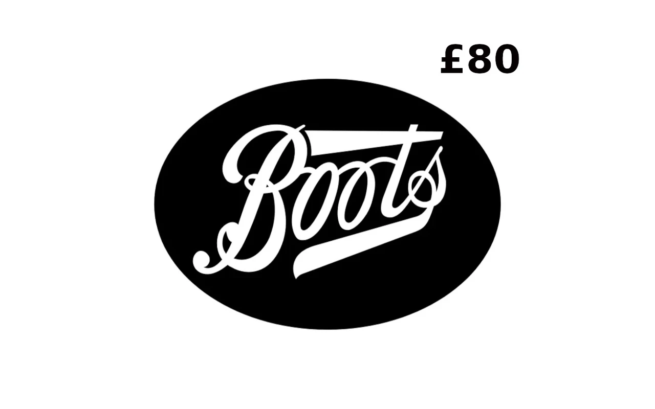 Boots £80 Gift Card (United Kingdom)
