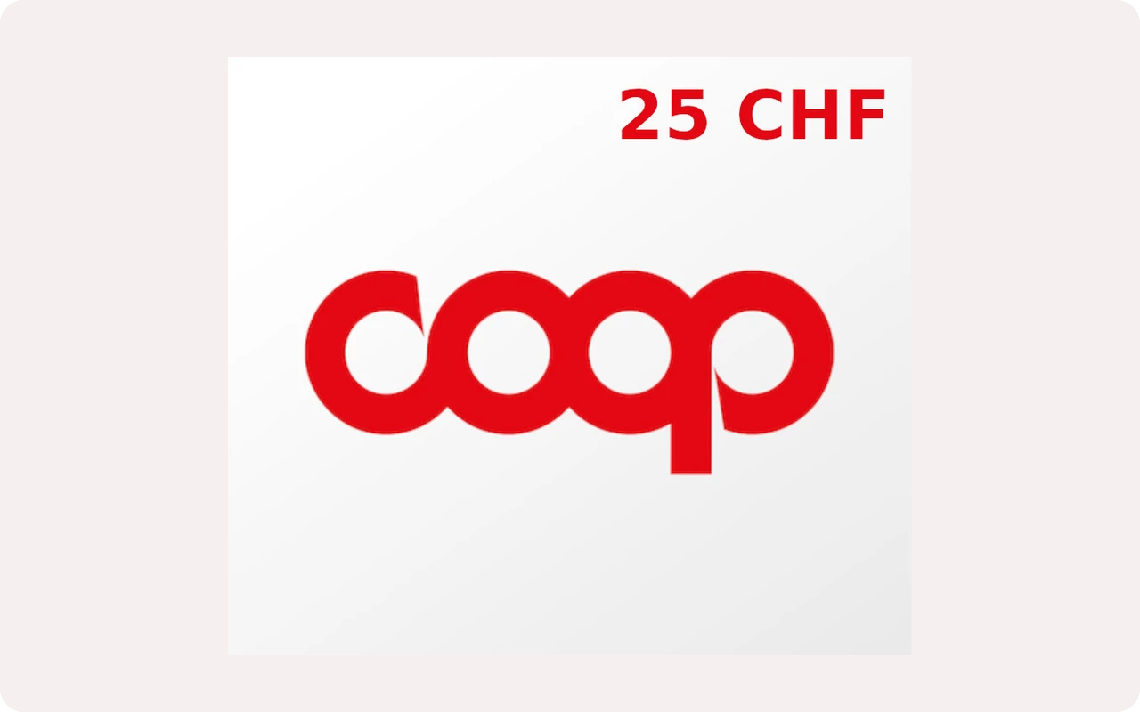 Coop 25 CHF Gift Card (Switzerland)
