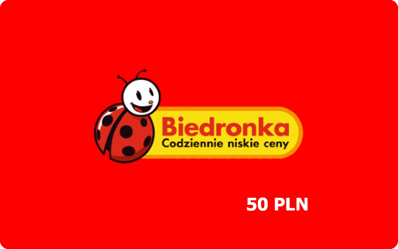 Biedronka 50 zł Gift Card (Poland)