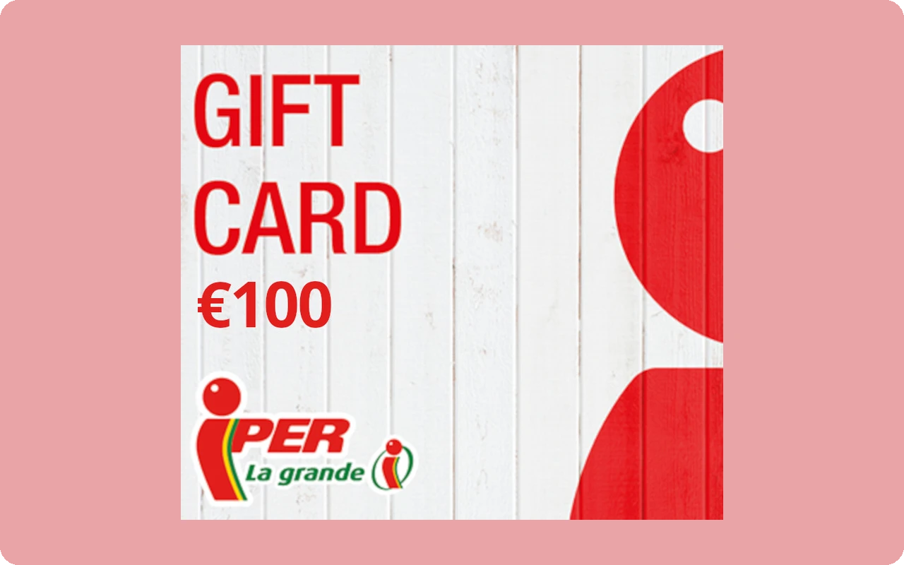 Iper €100 Gift Card (Italy)