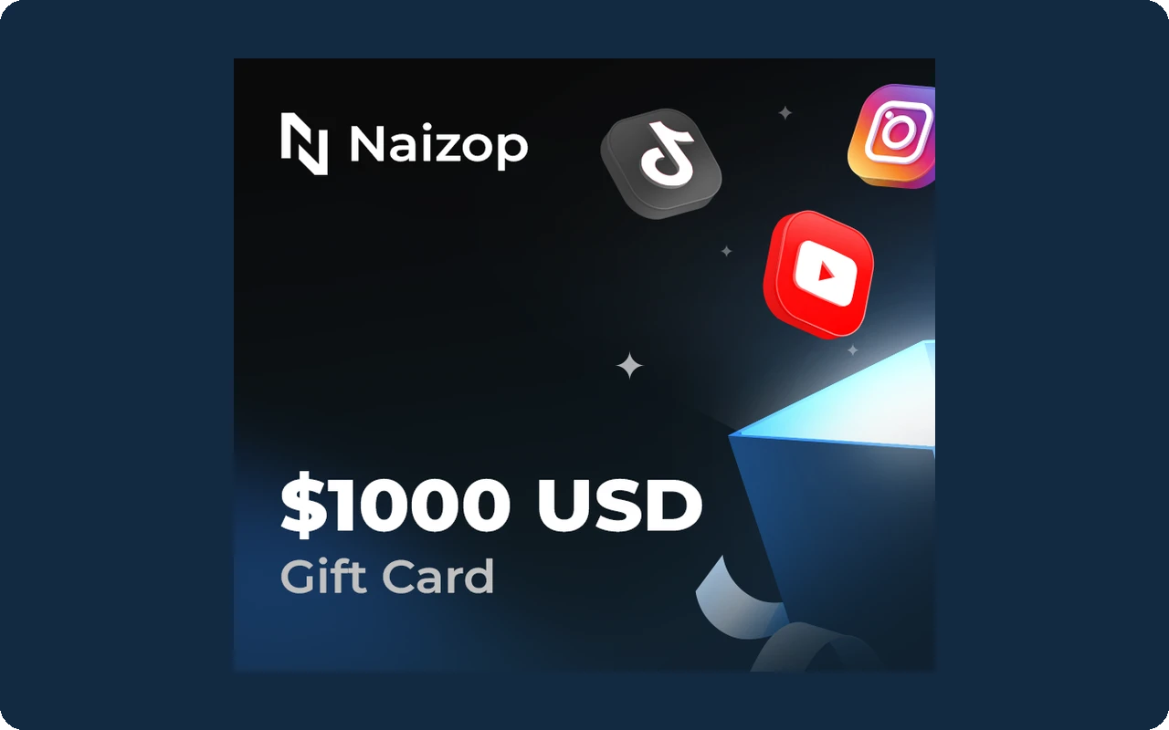Naizop $1000 Gift Card (United States)