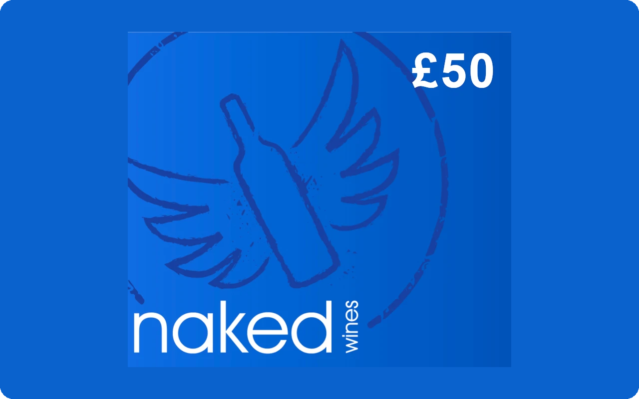 Naked Wines £50 Gift Card (United Kingdom)