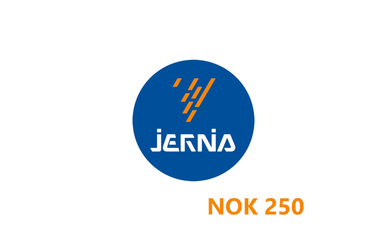 Jernia 250 kr Gift Card (Norway)