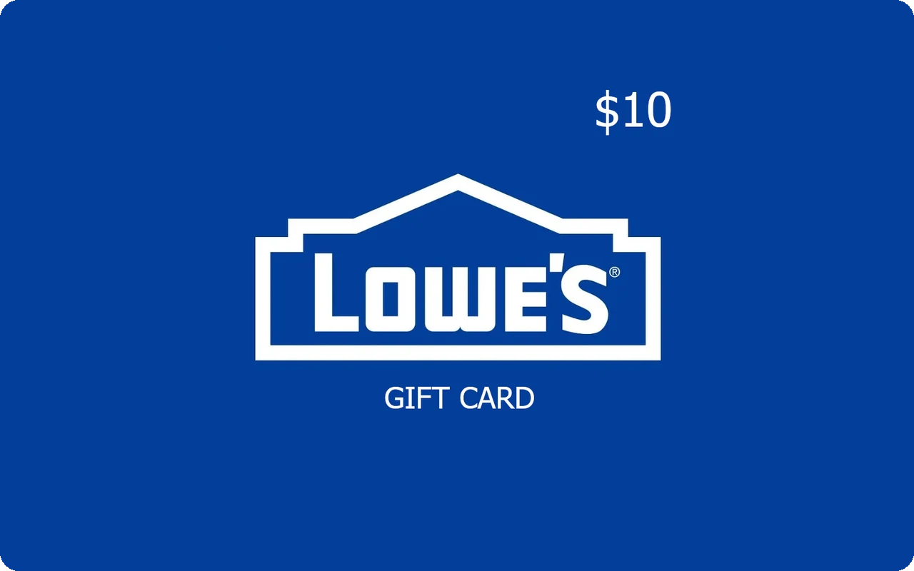 Lowe's $10 Gift Card (United States)