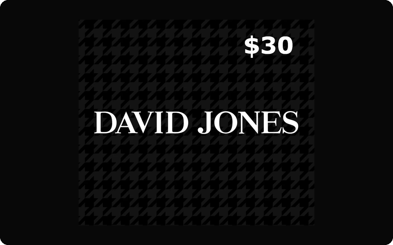 David Jones $30 Gift Card (New Zealand)