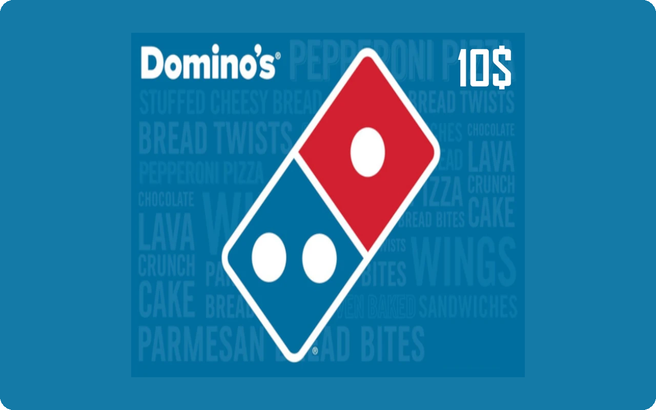 Domino's Pizza $10 Gift Card (United States)