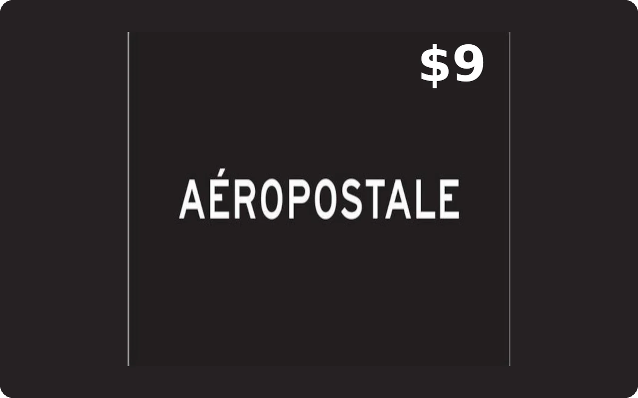 Aeropostale $9 Gift Card (United States)