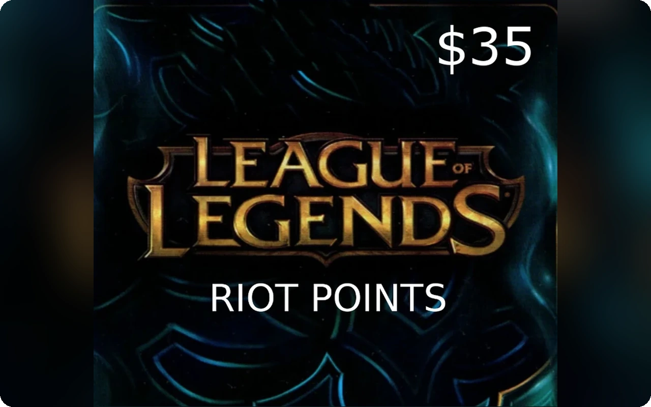League of Legends $35 Gift Card (United States)
