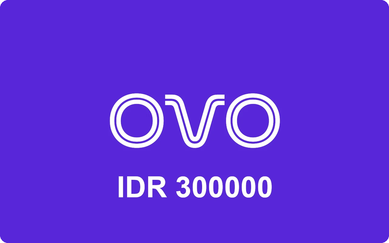 OVO Cash 300000 Rp Gift Card (Indonesia)