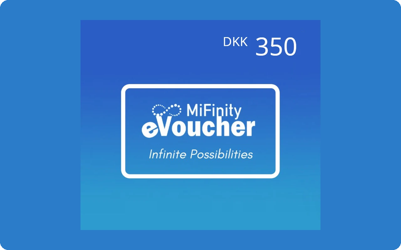 MiFinity eVoucher 350 kr Gift Card (Denmark)