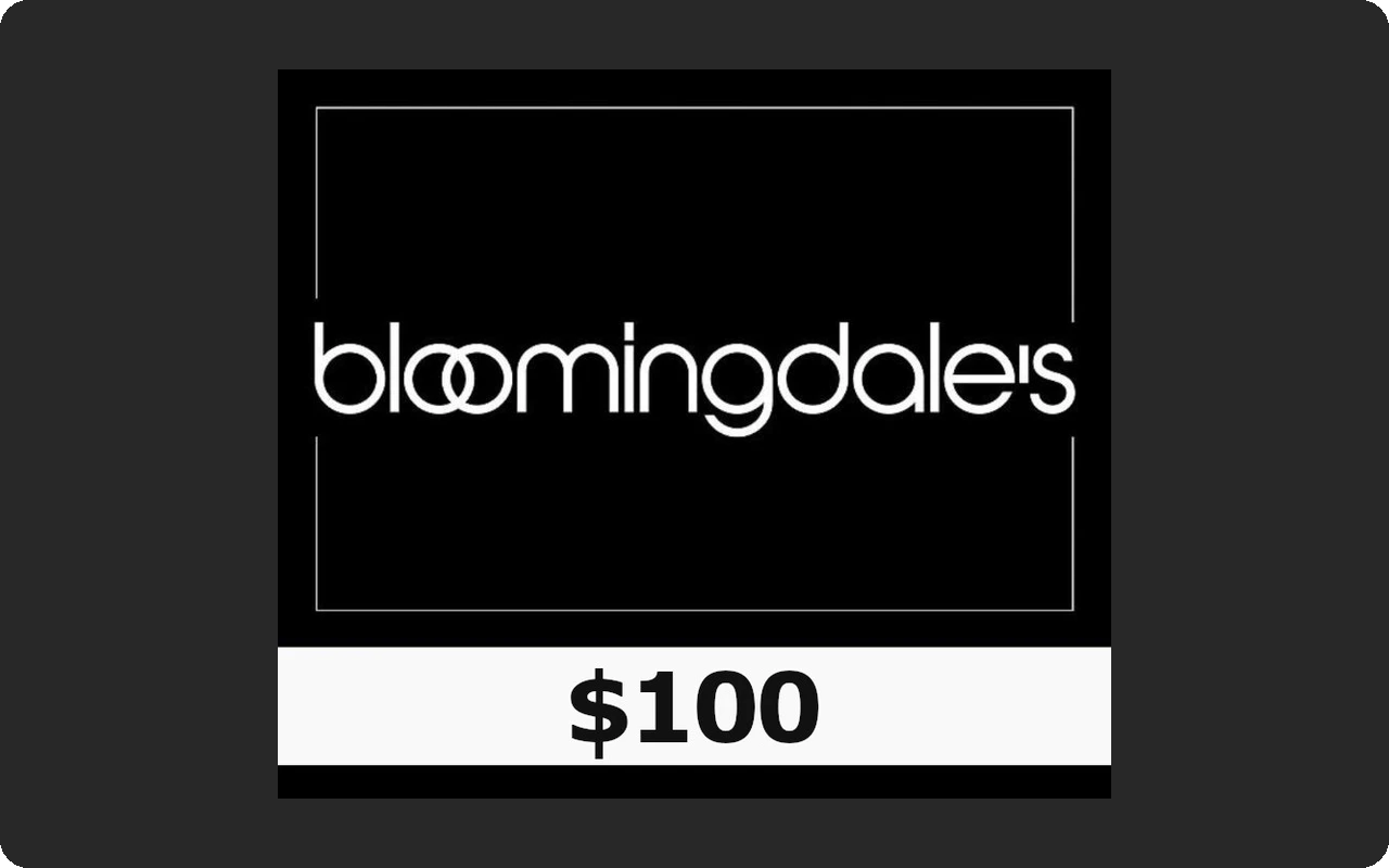 Bloomingdale's $100 Gift Card (United States)