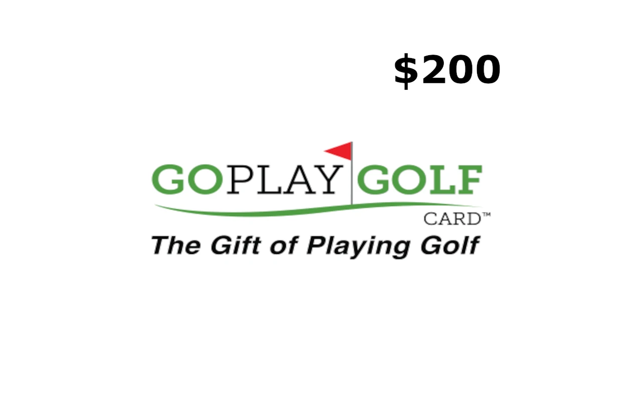 Go Play Golf $200 Gift Card (United States)
