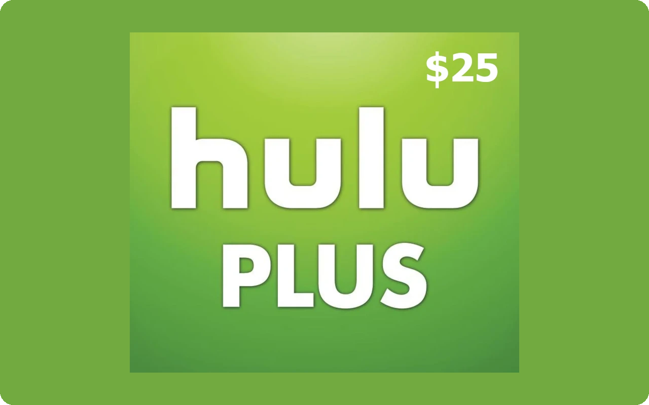Huluplus $25 Gift Card (United States)