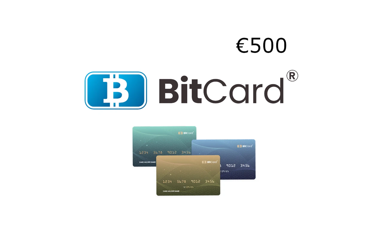 Bitcard €500 Gift Card (Austria)