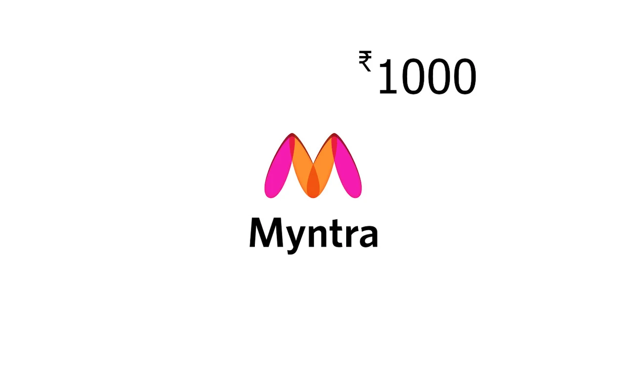 Myntra ₹1000 Gift Card (India)