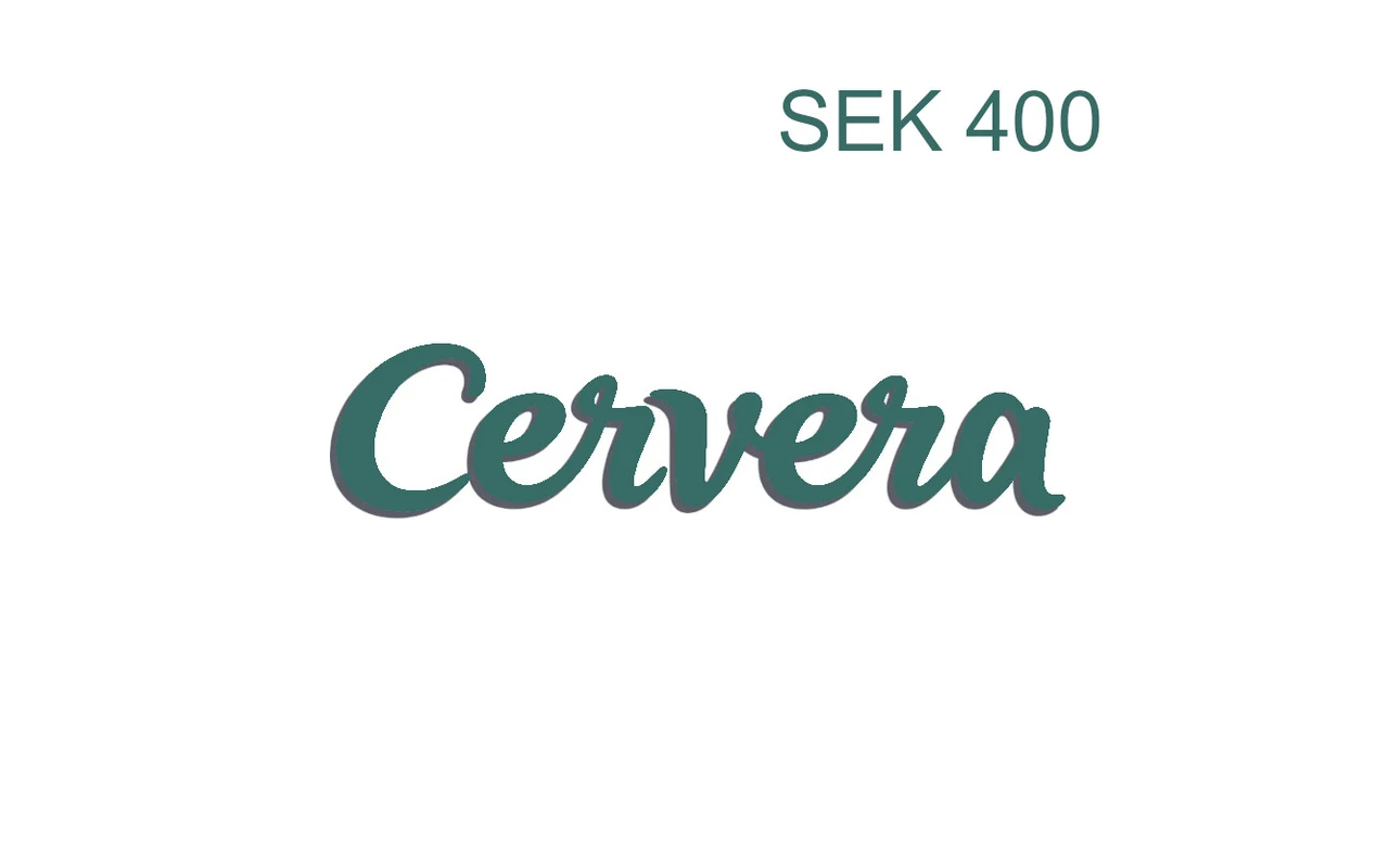 Cervera 400 kr Gift Card (Sweden)