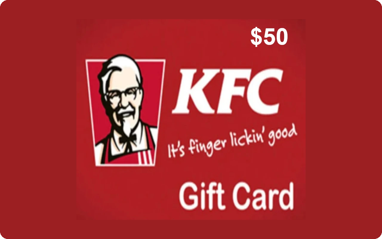 KFC $50 Gift Card (United States)