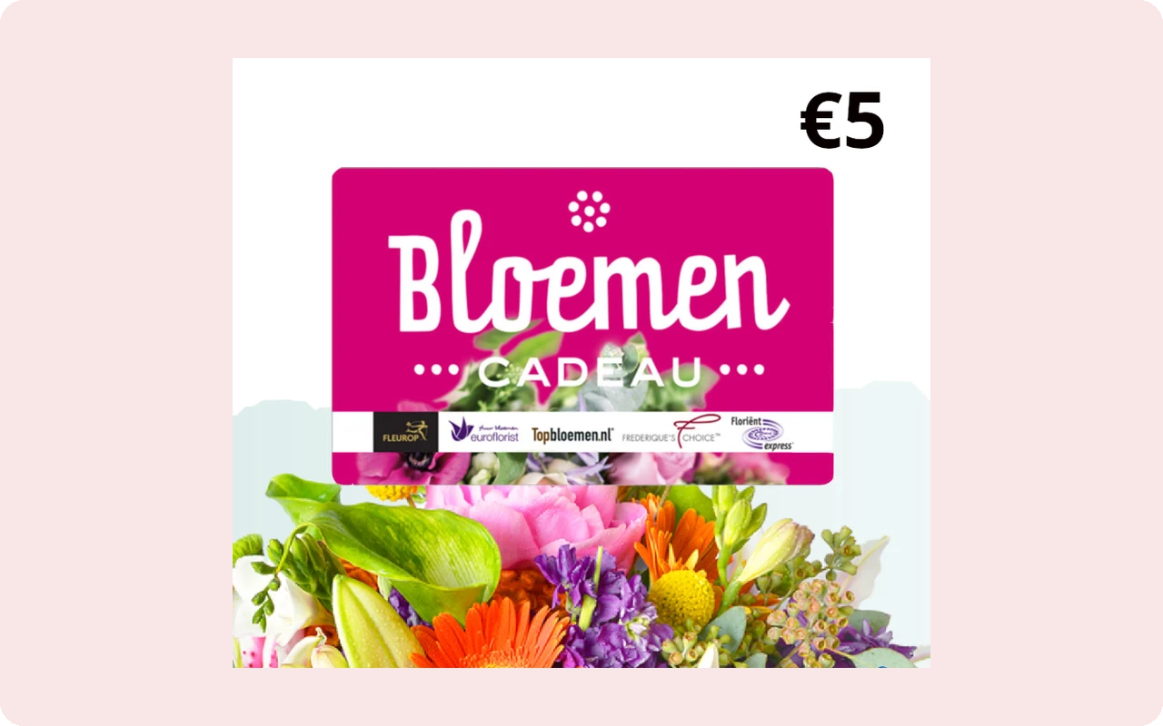 Bloemen Cadeau €5 Gift Card (Netherlands)