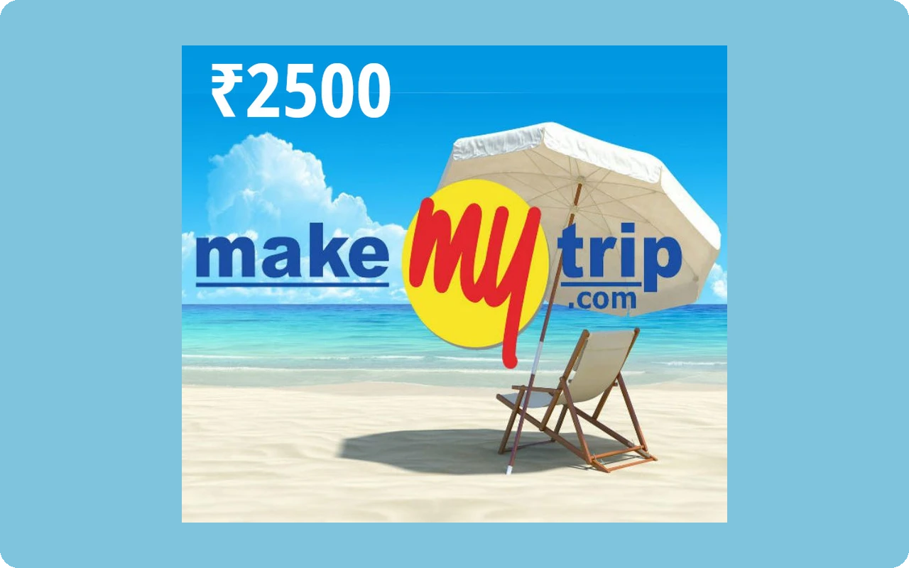 Makemytrip ₹2500 Gift Card (India)