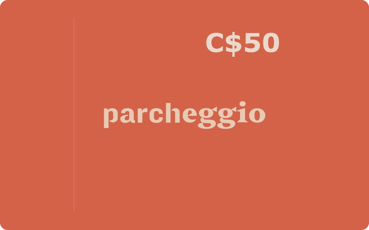 Parcheggio $50 Gift Card (Canada)
